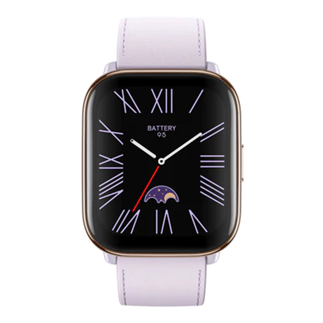 A Photo Of Amazfit Active Lavender Purple - Fitness Smartwatch