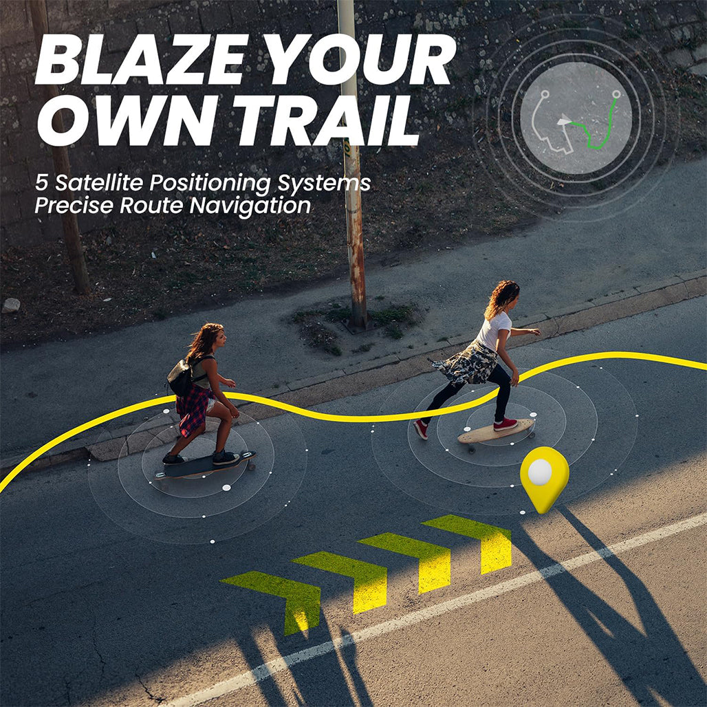 A Photo Of Amazfit Active Edge Lava Black - Rugged Smart Watch