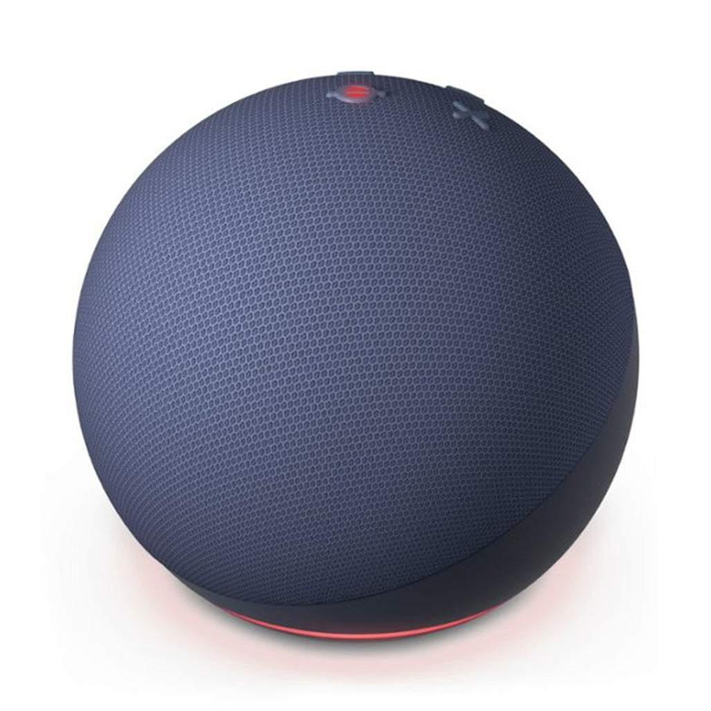 A Photo Of Amazon Echo Dot (5th Gen, 2022 Release) - Deep Sea Blue | Superior Sound, Smart Home Integration, and Eco-Friendly Design