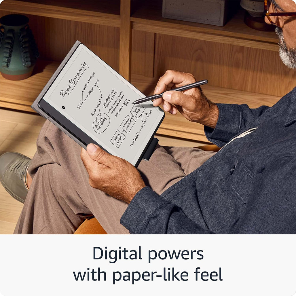 A Photo Of Amazon Kindle Scribe with Premium Pen – 10.2” Paper-Like Display