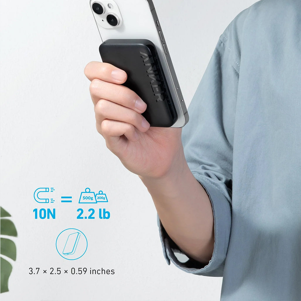 A Photo Of Anker 321 MagGo Battery (PowerCore Magnetic 5K) - A1616H11