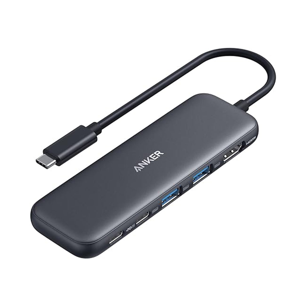 A Photo Of Anker 332 - USB-C Hub (5-in-1)