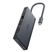 Anker 552 USB-C Hub (9-in-1) with 4K HDMI – High-Speed Data Transfer, Pass-Through Charging, Ethernet, SD/microSD Slots