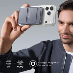 A Photo Of Anker 622 Magnetic Battery (MagGo) - 5000mAh Wireless Power Bank