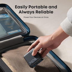 A Photo Of Anker Laptop Charger (140W, 4-Port, PD 3.1) with USB-C Cable