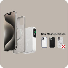 A Photo Of Anker MagGo 10K Qi2 Certified Power Bank – 15W Ultra-Fast Wireless Charger with Smart Display