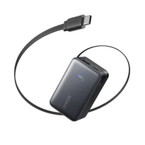 Anker Nano Power Bank (10K, 45W, Built-In Retractable USB-C Cable)