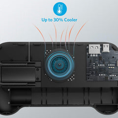 A Photo Of Anker PowerCore Play 6K Mobile Gaming Controller with 6700mAh Power Bank, Cooling Fan & Adjustable Grip – Gamepad for Android & iOS Smartphones