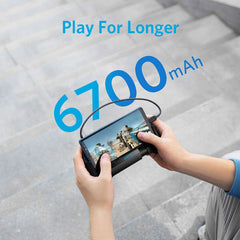 A Photo Of Anker PowerCore Play 6K Mobile Gaming Controller with 6700mAh Power Bank, Cooling Fan & Adjustable Grip – Gamepad for Android & iOS Smartphones
