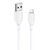 Anker PowerLine III USB-A to Lightning Cable (3ft) – MFi Certified, Ultra-Durable, High-Speed Data Transfer for iPhone (White)