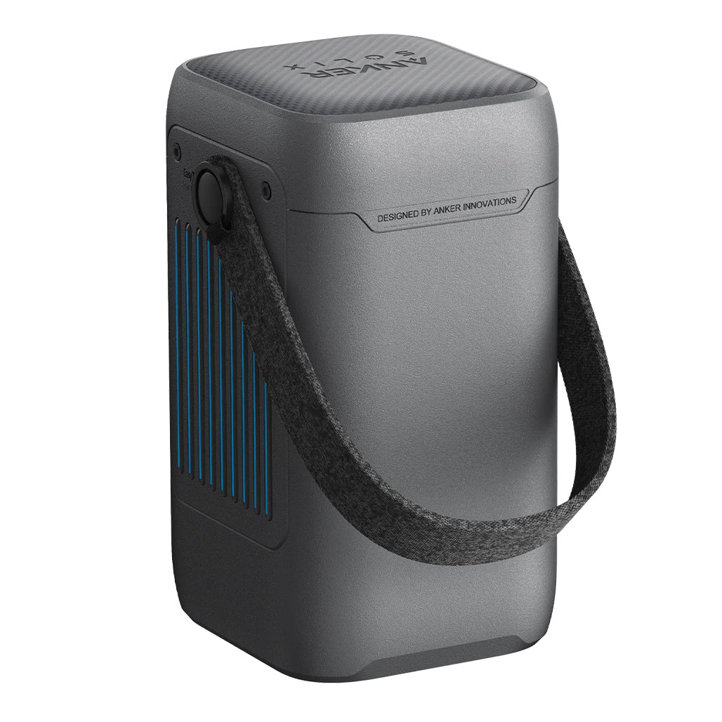 A Photo Of Anker SOLIX C200 DC Portable Power Station – 192Wh Battery, 200W Output, 140W USB-C Fast Charging, Solar-Compatible