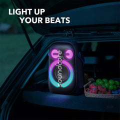 A Photo Of Anker Soundcore Rave Neo 2 – 80W Portable Bluetooth Speaker with BassUp, PartyCast 2.0, and IPX7 Waterproof Rating