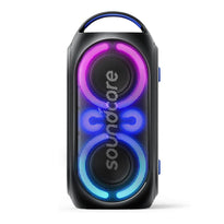 Anker Soundcore Rave Party 2 – 120W Portable Bluetooth Speaker with Deep Bass, PartyCast 2.0, Light Show, IPX4 Water Resistance & 16H Battery Life