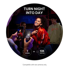 A Photo Of Anker iPhone LED Flash – Professional Lighting for iPhone Photography and Videography