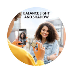 A Photo Of Anker iPhone LED Flash – Professional Lighting for iPhone Photography and Videography