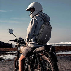 A Photo Of Dwenles Anti-Theft Crossbody Sling Bag: Waterproof Chest Daypack with USB Charging