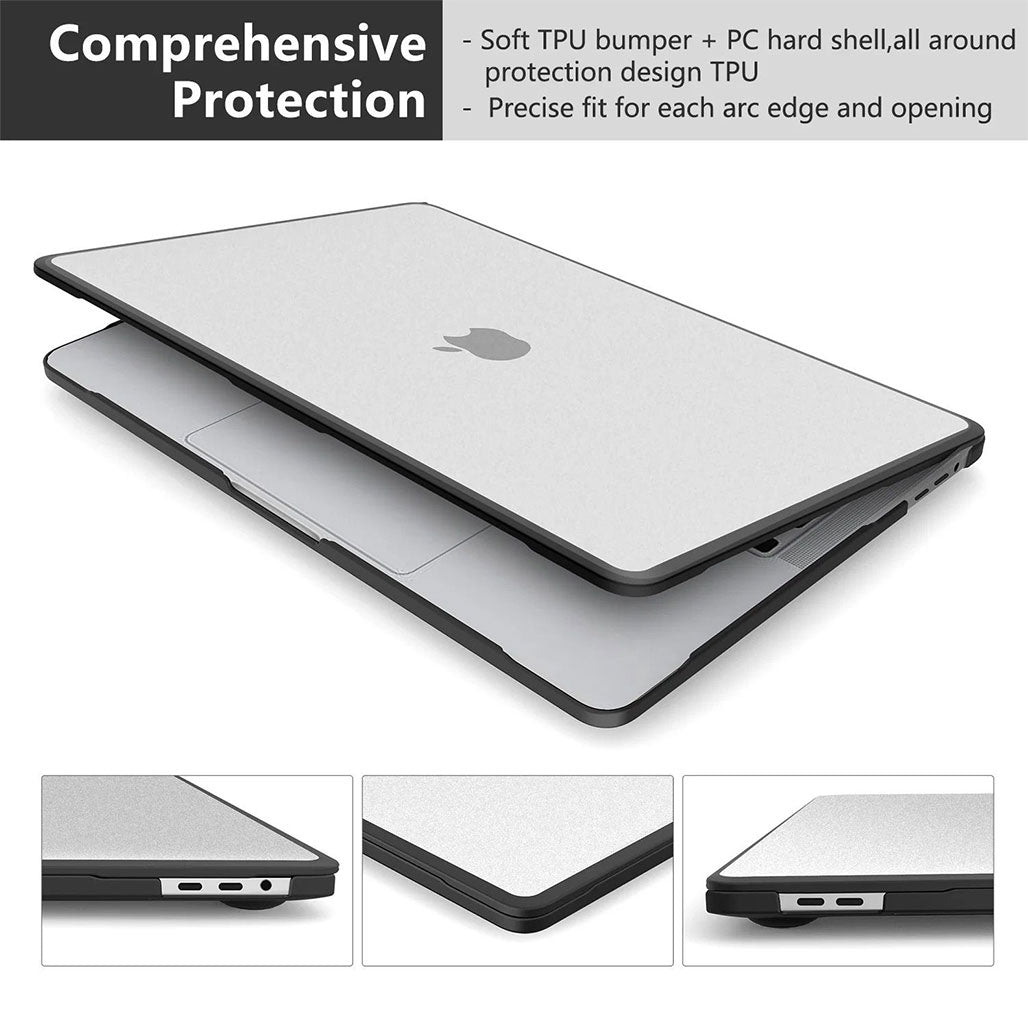 A Photo Of Apple MacBook Hardshell Case with Anti-Shock Edge Protection | MacBook Air 13