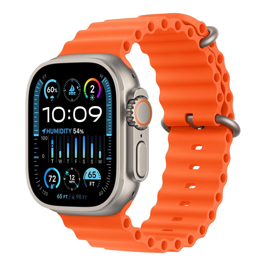 A Photo Of Apple Watch Ultra 2 with Ocean Band
