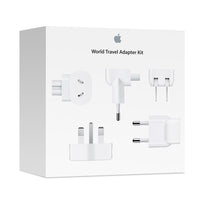 Apple World Travel Adapter Kit – Universal AC Plugs for Global Compatibility with iPod, iPhone, iPad, and Mac Notebooks