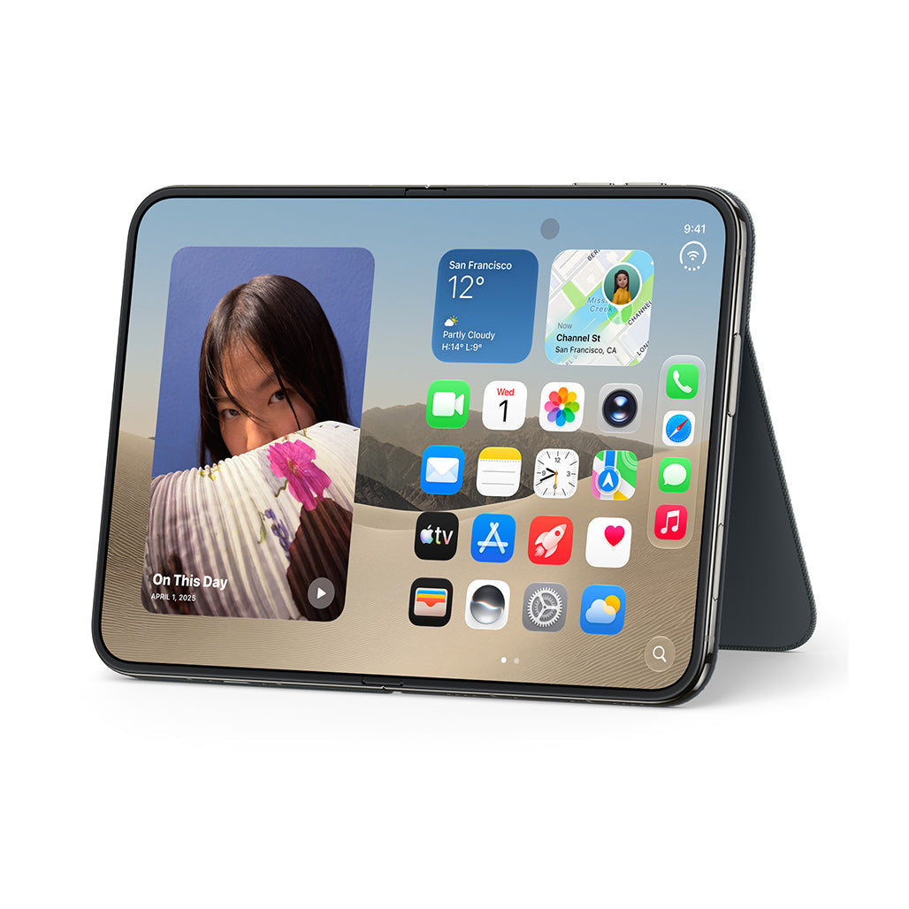 A Photo Of Apple iPhone Duo Folio with Kickstand - Navy Blue