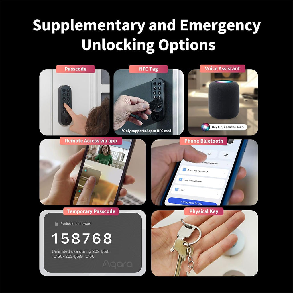 A Photo Of Aqara Smart Lock U200
