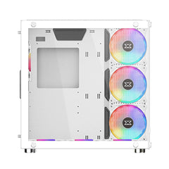 A Photo Of Xigmatek Aquarius Plus - Arctic - Mid Tower Case