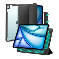 Araree HIFOLIO Magnetic Case for iPad Air 11" - Premium Shock Absorption, Auto Wake-Up, and Pencil Protection