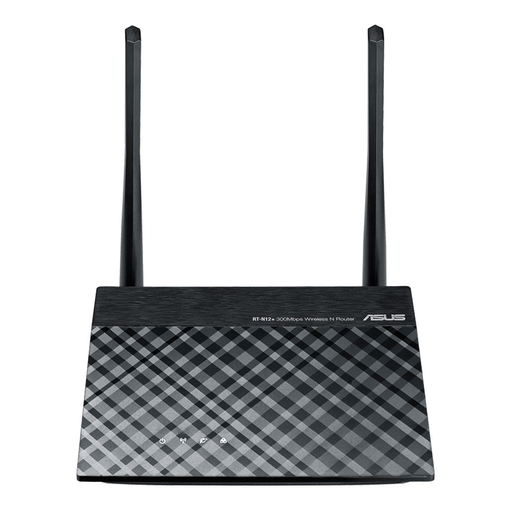 A Photo Of ASUS RT-N12+ 3-in-1 Router/AP/Range Extender – Dual-Band, VPN Server, IPTV Support
