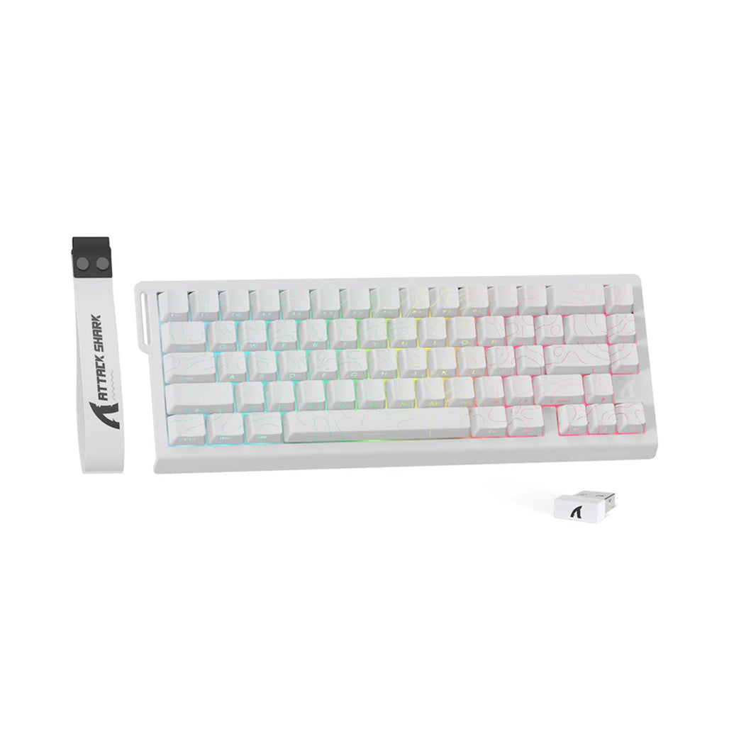 A Photo Of Attack Shark X68 Pro HE - Wireless Mechanical Gaming Keyboard