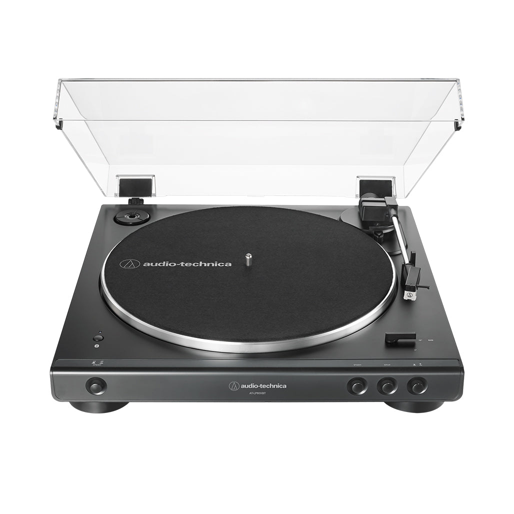 A Photo Of Audio-Technica Vinyl Player - AT-LP60XBT Fully Automatic Wireless Belt-Drive Turntable