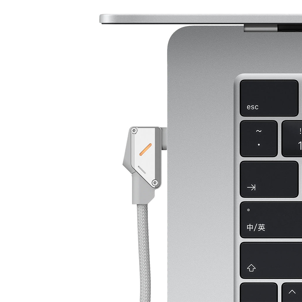 A Photo Of Aulumu M07 Light Carbon 240W USB-C to USB-C Cable