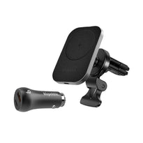 Blupebble NaviMag 3-in-1 Wireless Charger with MagSafe Car Mount and 38W Car Charger