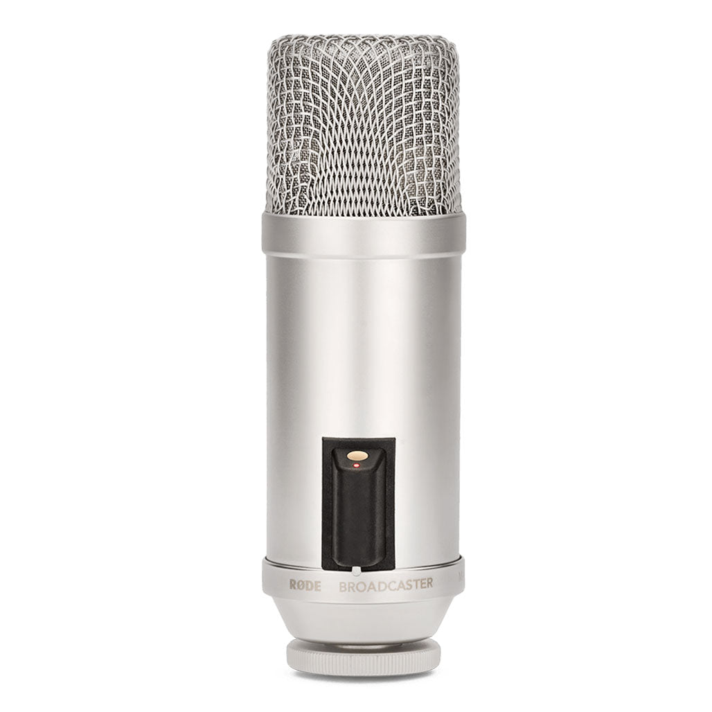 A Photo Of RØDE Broadcaster - Professional Broadcast Condenser Microphone for Radio, Podcasting, and Voice-Overs