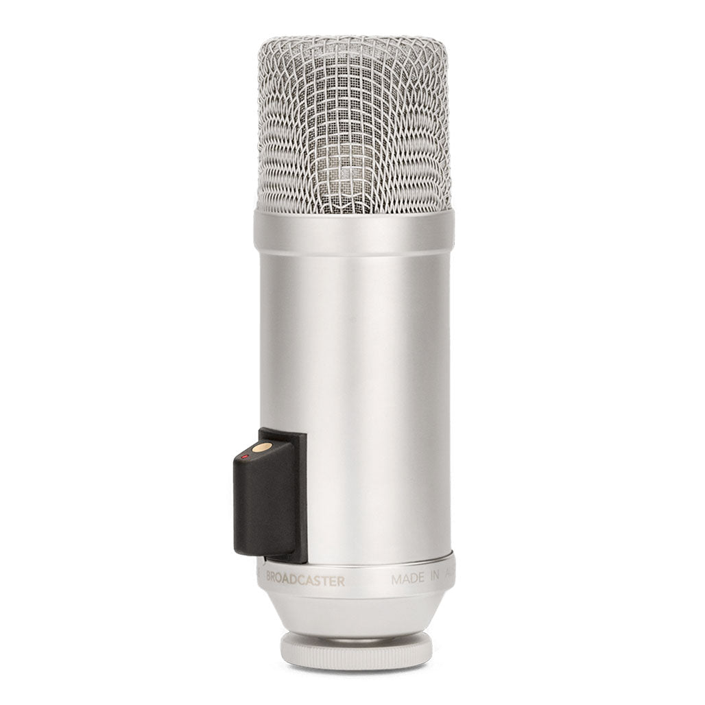A Photo Of RØDE Broadcaster - Professional Broadcast Condenser Microphone for Radio, Podcasting, and Voice-Overs