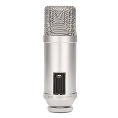 A Photo Of RØDE Broadcaster - Professional Broadcast Condenser Microphone for Radio, Podcasting, and Voice-Overs