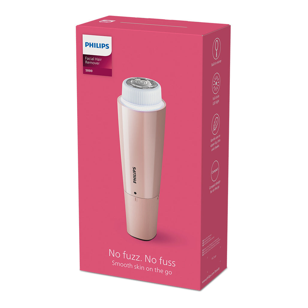 A Photo Of Philips Facial Hair Remover 5000 Series BRR454/00