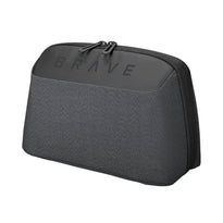Brave BTP-02 Tech Pouch Organizer Portable Gadget Storage for Travel – Black | Compact, Waterproof & Versatile Electronics Bag