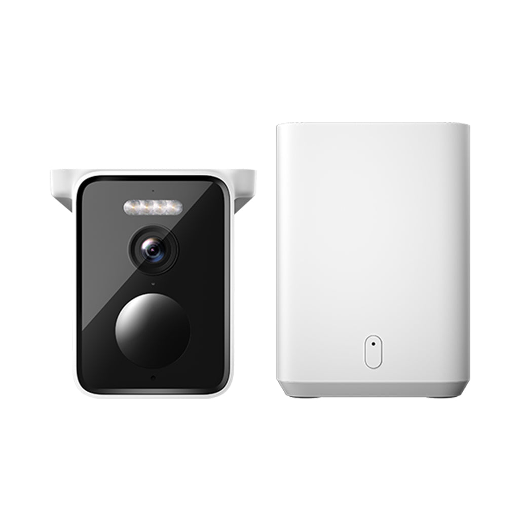 A Photo Of Xiaomi Solar Outdoor Camera BW400 Pro Set - 2.5K Resolution, 132° Wide FOV, Solar-Powered, HDR, Night Vision, Wireless Connectivity