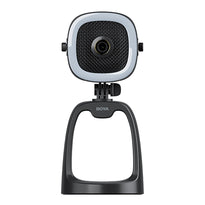 Boya BY-CM6A - All-in-One USB Microphone with 1080p Webcam and LED Ring Light