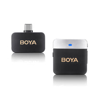Boya BY-M1V3 - 2.4GHz Dual-Channel Wireless Microphone System for USB-C Devices