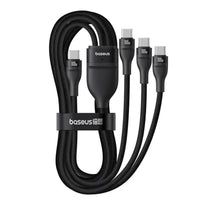 Baseus Flash Series 3 Type-C to C+C+C Fast Charging Cable | 3-in-1 100W Power Deliver
