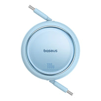 Baseus Free2Draw Mini Retractable Type-C to Type-C Charging Cable 100W - Blue