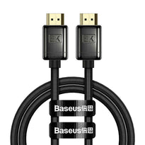 Baseus HD HDMI 8K to HDMI 8K Adapter Cable (Zinc Alloy) 1m Black