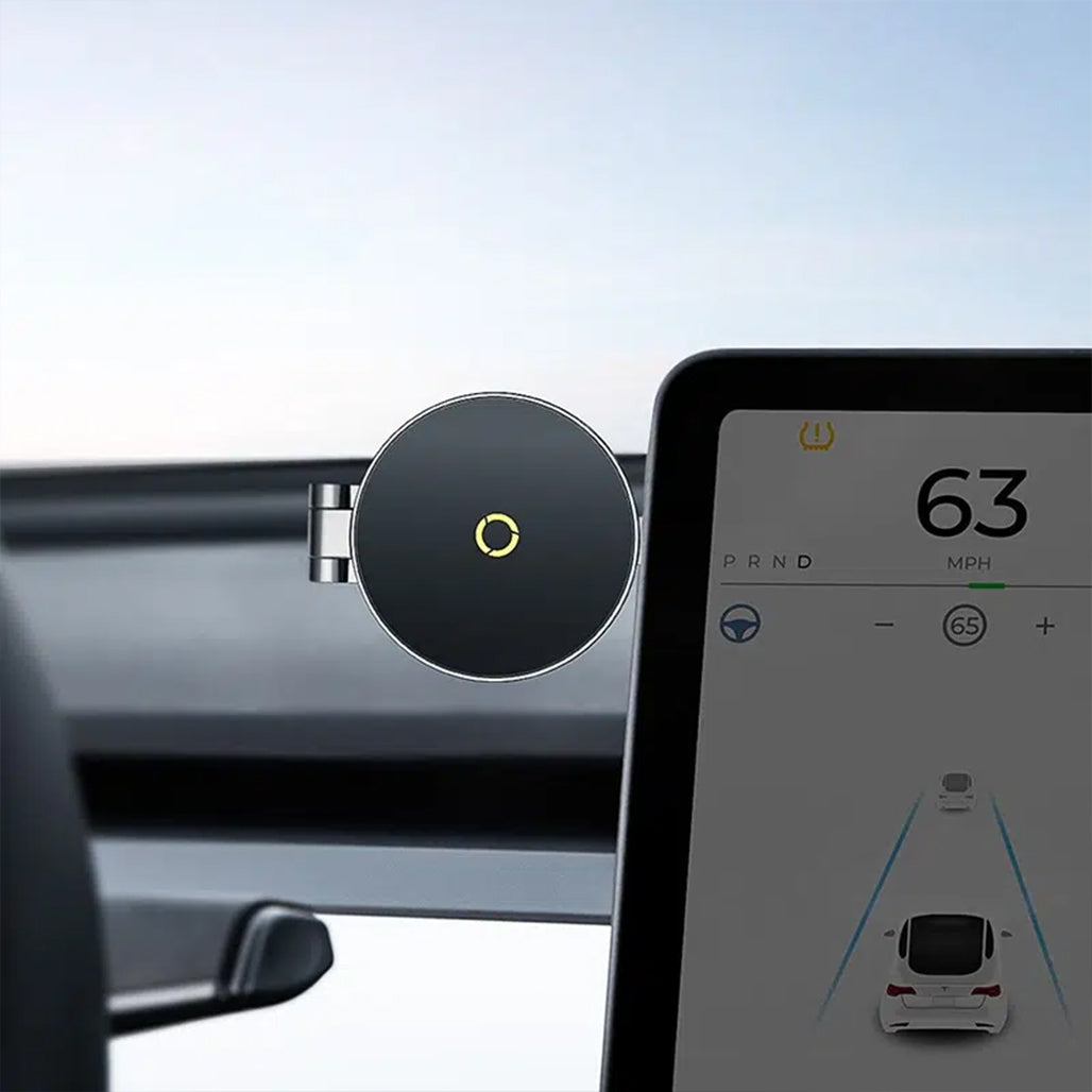 A Photo Of Baseus MagPro Series II Magnetic Car Mount Stick-On Version – Secure and Stylish Smartphone Holder