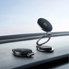 A Photo Of Baseus MagPro Series II Magnetic Car Mount Stick-On Version – Secure and Stylish Smartphone Holder