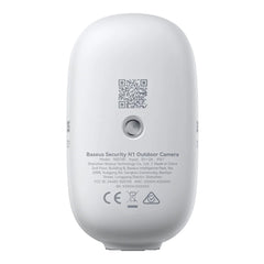 A Photo Of Baseus N1 Outdoor Security Camera – 2K Ultra HD, 210-Day Battery, Color Night Vision, IP67 Weatherproof