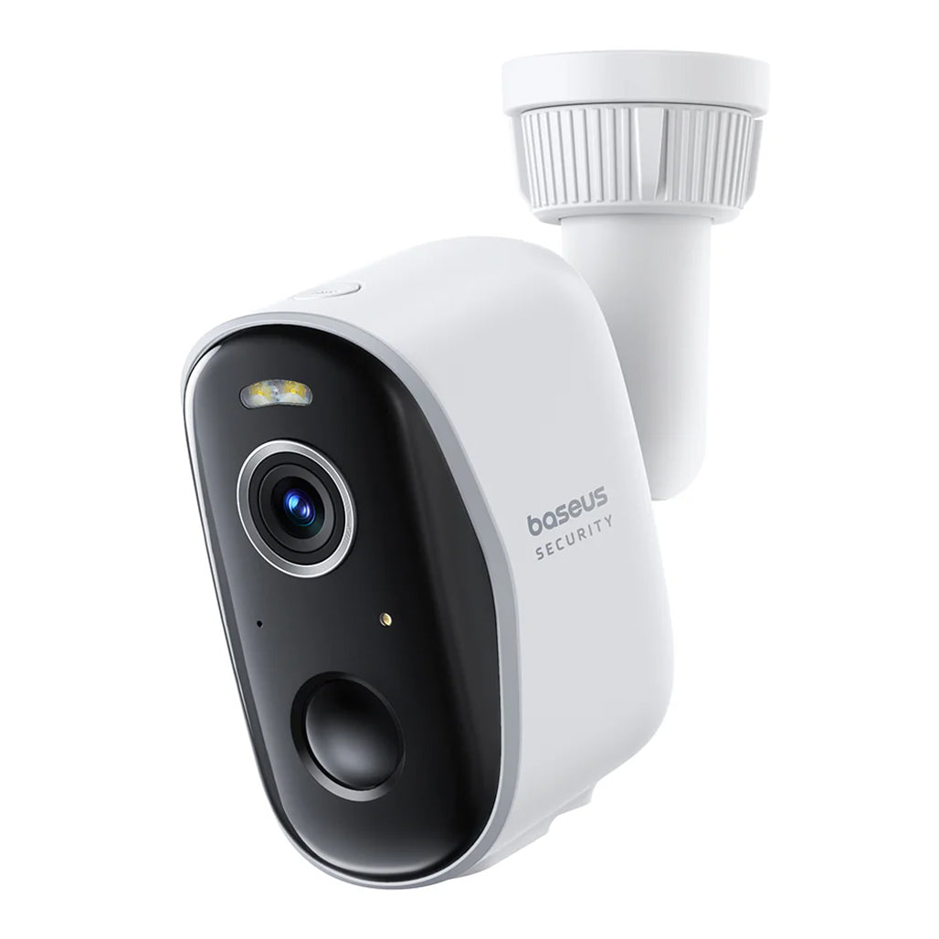 A Photo Of Baseus N1 Outdoor Security Camera – 2K Ultra HD, 210-Day Battery, Color Night Vision, IP67 Weatherproof