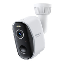 A Photo Of Baseus N1 Outdoor Security Camera – 2K Ultra HD, 210-Day Battery, Color Night Vision, IP67 Weatherproof