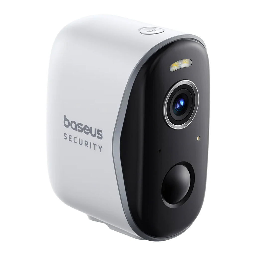 A Photo Of Baseus N1 Outdoor Security Camera – 2K Ultra HD, 210-Day Battery, Color Night Vision, IP67 Weatherproof