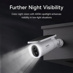 A Photo Of Baseus Security S1 Outdoor Camera 2K – Solar-Powered, Wide 145° FOV, and Smart AI Monitoring